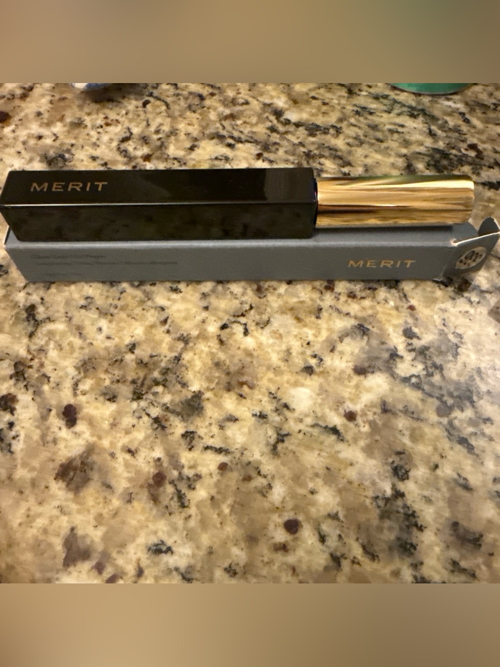 Merit Black Mascara with Gold Cap - Volumizing Lash Formula